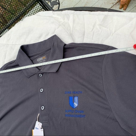 NWT Core365 Grey Duke Health shirt CL - Picture 8 of 11